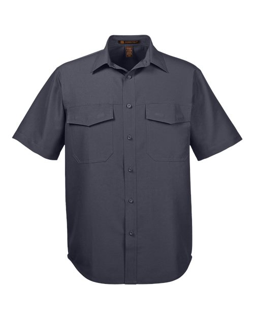 Load image into Gallery viewer, Harriton M580 Men's Key West Short Sleeve Performance Staff Shirt - Dark Charcoal
