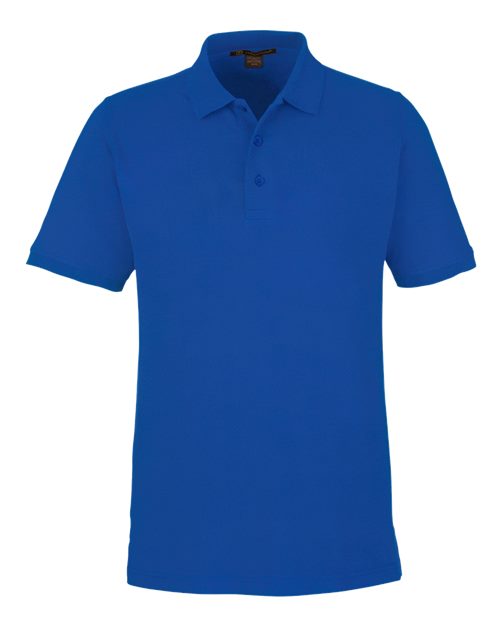 Load image into Gallery viewer, Harriton M205 Men's Valiant Cotton Snag Protect Polo - True Royal
