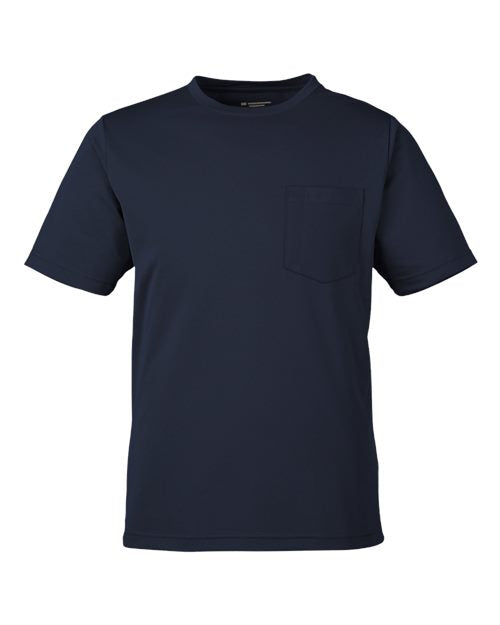 Harriton M118 Unisex Charge Snag and Soil Protect T-Shirt - Dark Navy
