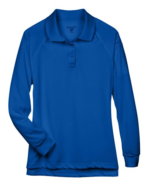 Load image into Gallery viewer, Harriton M211LW Women's Advantage Long Sleeve Tactical Polo - True Royal
