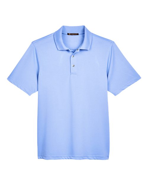 Load image into Gallery viewer, Harriton M345 Men's Advantage Snag Protection Plus IL Snap Placket Polo - Industry Blue
