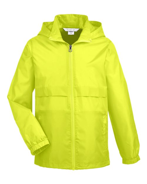 Team 365 TT73Y Youth Zone Protect Lightweight Jacket - Safety Yellow