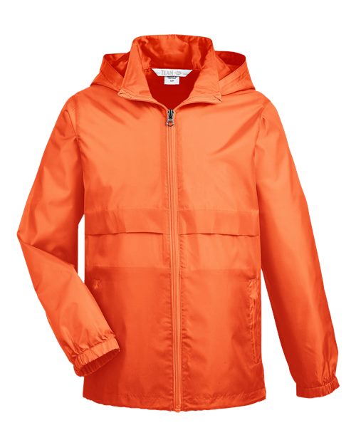 Load image into Gallery viewer, Team 365 TT73Y Youth Zone Protect Lightweight Jacket - Sport Orange
