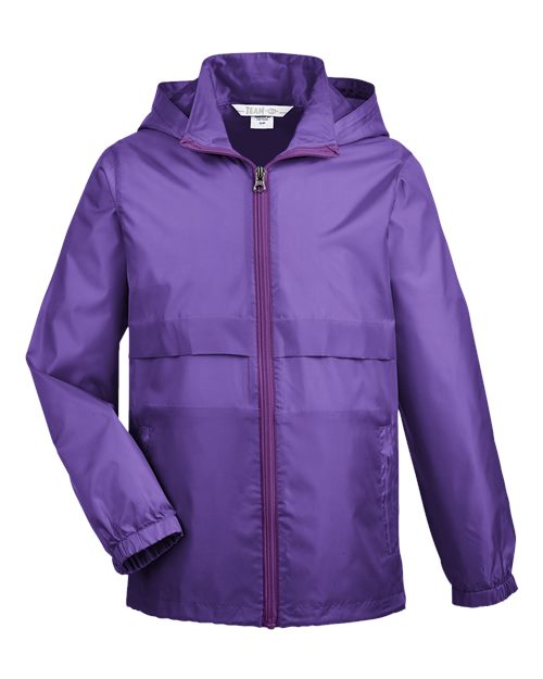Team 365 TT73Y Youth Zone Protect Lightweight Jacket - Sport Purple