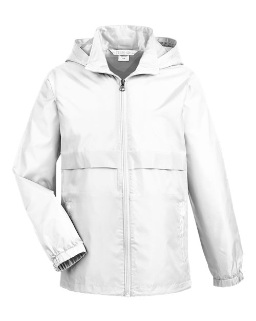 Load image into Gallery viewer, Team 365 TT73Y Youth Zone Protect Lightweight Jacket - White
