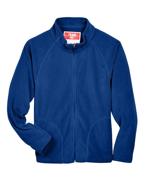 Team 365 TT90Y Youth Campus Microfleece Jacket - Sport Royal