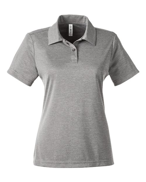 Load image into Gallery viewer, Team 365 TT51HW Women's Zone Sonic Heather Performance Polo - Athletic Heather
