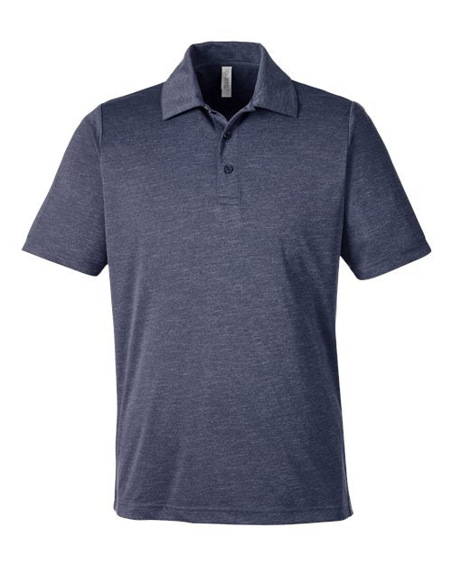 Load image into Gallery viewer, Team 365 TT51H Men's Zone Sonic Heather Performance Polo - Sport Dark Navy Heather
