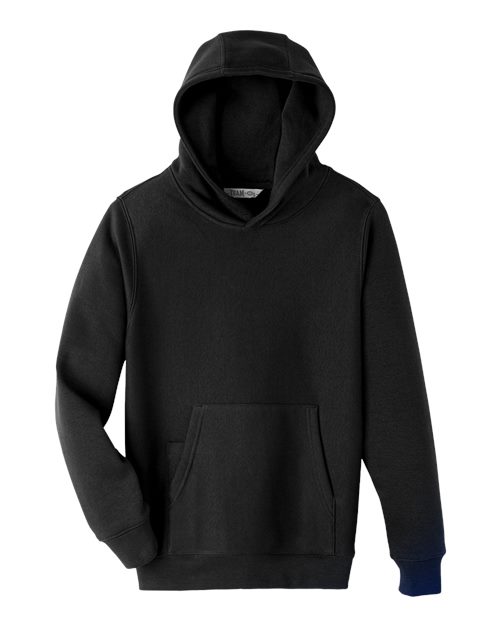 Load image into Gallery viewer, Team 365 TT96Y Youth Zone HydroSport™ Heavyweight Hooded Sweatshirt - Black

