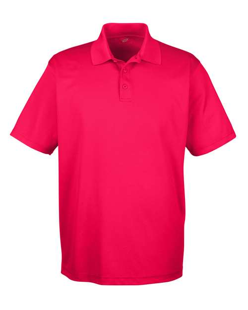 UltraClub 8210 Men's Cool & Dry Mesh Piqué Polo - Red