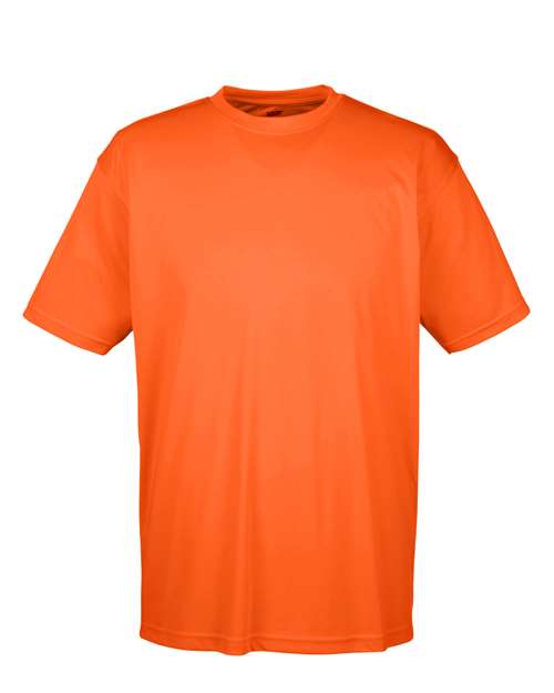 UltraClub 8420 Men's Cool & Dry Sport Performance Interlock T-Shirt - Bright Orange