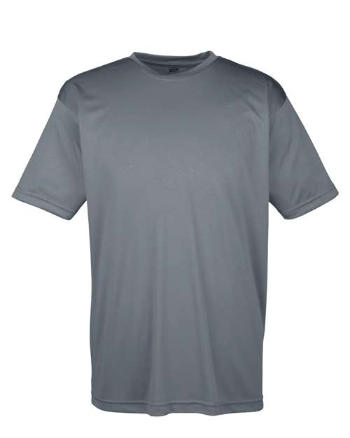 UltraClub 8420 Men's Cool & Dry Sport Performance Interlock T-Shirt - Charcoal