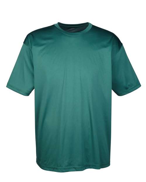 Load image into Gallery viewer, UltraClub 8420 Men's Cool &amp; Dry Sport Performance Interlock T-Shirt - Forest Green
