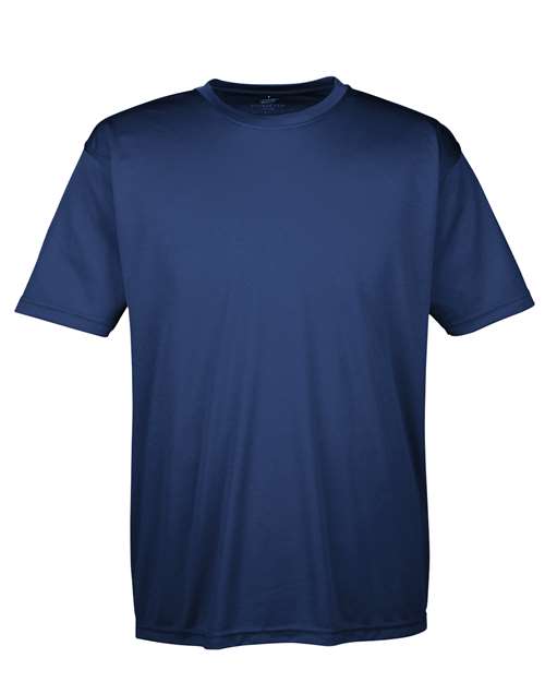 UltraClub 8420 Men's Cool & Dry Sport Performance Interlock T-Shirt - Navy