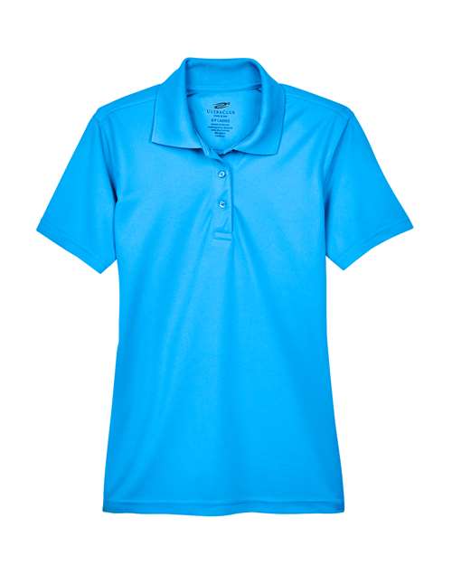UltraClub 8210L Women's Cool & Dry Mesh Piqué Polo - Coast