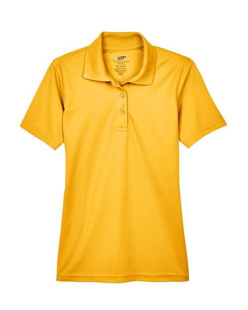 Load image into Gallery viewer, UltraClub 8210L Women's Cool &amp; Dry Mesh Piqué Polo - Gold
