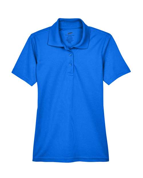 UltraClub 8210L Women's Cool & Dry Mesh Piqué Polo - Royal