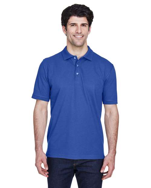 UltraClub 8535 Men's Classic Piqué Polo - Royal