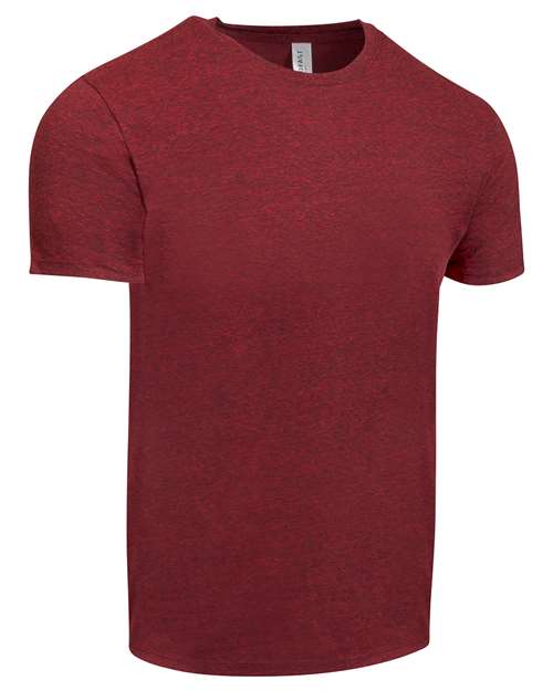 Threadfast Apparel 102A Unisex Triblend T-Shirt - Cardinal Black Triblend