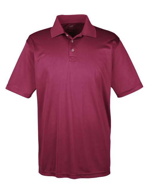 UltraClub 8425 Men's Cool & Dry Sport Performance Interlock Polo - Maroon