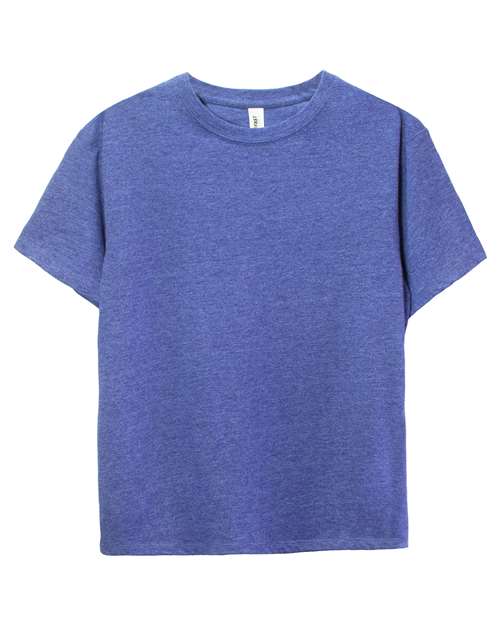 Load image into Gallery viewer, Threadfast Apparel 600A Youth Ultimate CVC T-Shirt - Royal Heather
