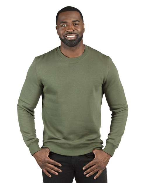Threadfast Apparel 320C Unisex Ultimate Crewneck Sweatshirt - Army