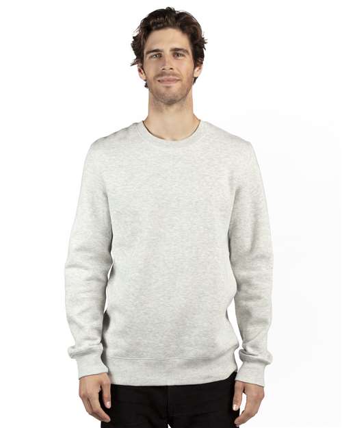 Load image into Gallery viewer, Threadfast Apparel 320C Unisex Ultimate Crewneck Sweatshirt - Oatmeal Heather
