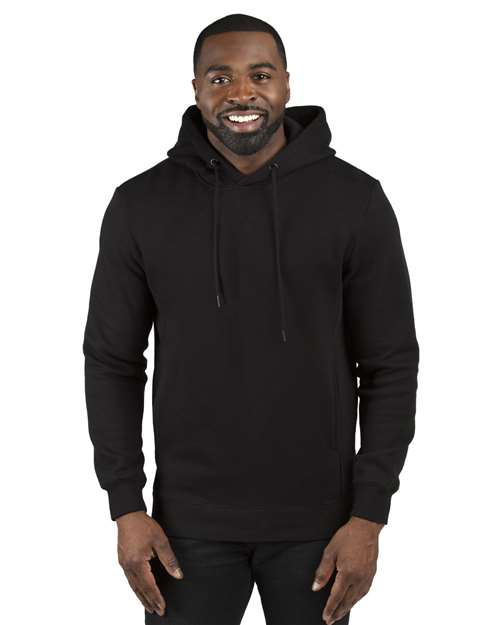 Threadfast Apparel 320H Unisex Ultimate Fleece Pullover Hooded Sweatshirt - Black