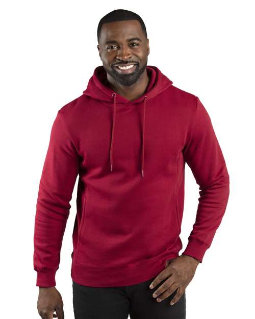 Load image into Gallery viewer, Threadfast Apparel 320H Unisex Ultimate Fleece Pullover Hooded Sweatshirt - Burgundy
