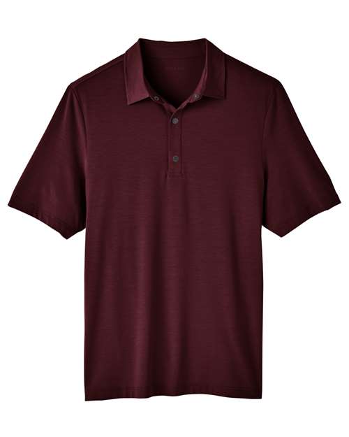 Load image into Gallery viewer, North End NE100 Men's JAQ Snap-Up Stretch Performance Polo - Burgundy
