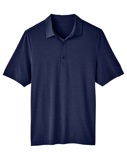 Load image into Gallery viewer, North End NE100 Men's JAQ Snap-Up Stretch Performance Polo - Classic Navy
