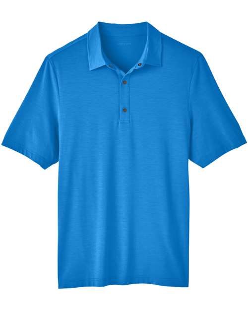 Load image into Gallery viewer, North End NE100 Men's JAQ Snap-Up Stretch Performance Polo - Light Nautical Blue
