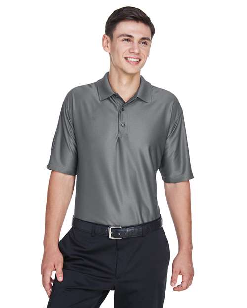 UltraClub 8415 Men's Cool & Dry Elite Performance Polo - Charcoal