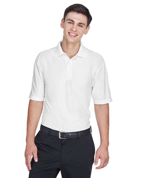 Load image into Gallery viewer, UltraClub 8415 Men's Cool &amp; Dry Elite Performance Polo - White
