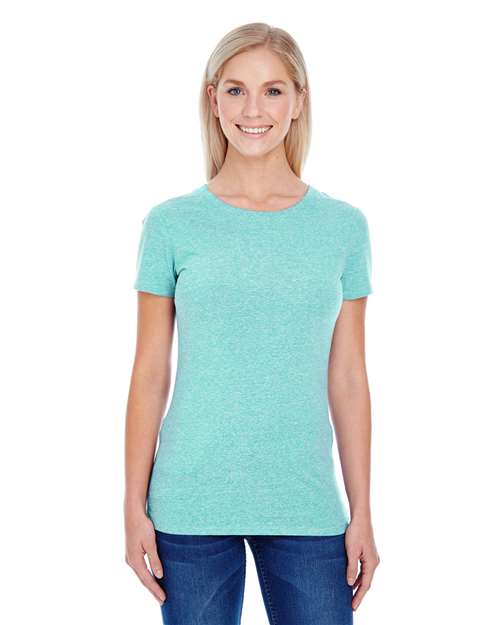Threadfast Apparel 202A Women's Tri-Blend T-Shirt - Mint Triblend