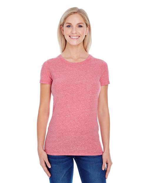 Load image into Gallery viewer, Threadfast Apparel 202A Women's Tri-Blend T-Shirt - Red Triblend
