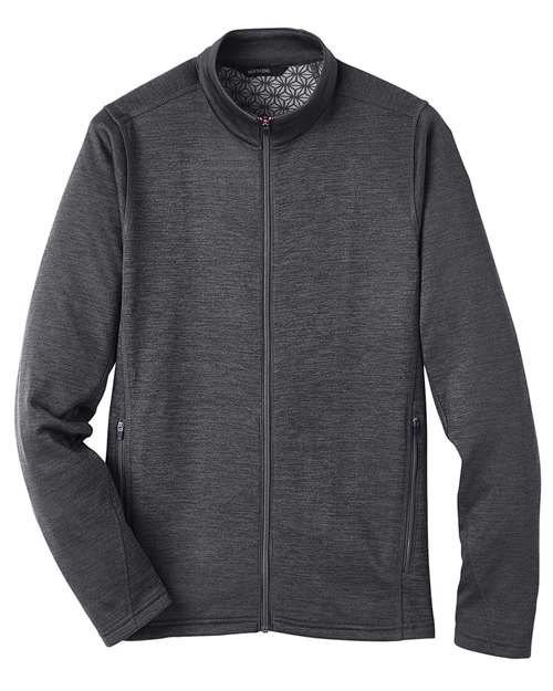 Load image into Gallery viewer, North End NE712 Men's Flux 2.0 Full-Zip Jacket - Black Heather/ Carbon
