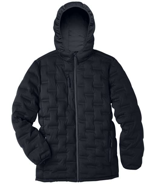 North End NE708 Men's UTK SubDown Loft Puffer Jacket - Black/ Carbon