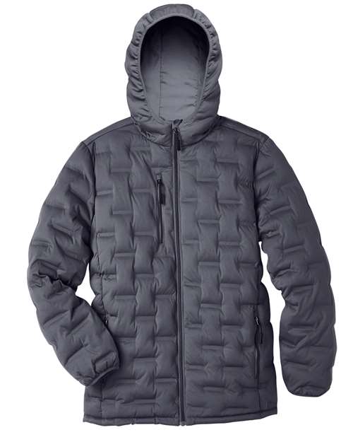 North End NE708 Men's UTK SubDown Loft Puffer Jacket - Carbon/ Black