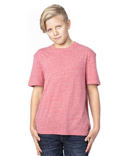 Load image into Gallery viewer, Threadfast Apparel 602A Youth Triblend T-Shirt - Red Triblend
