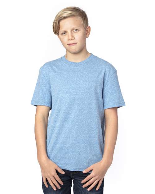 Threadfast Apparel 602A Youth Triblend T-Shirt - Royal Triblend
