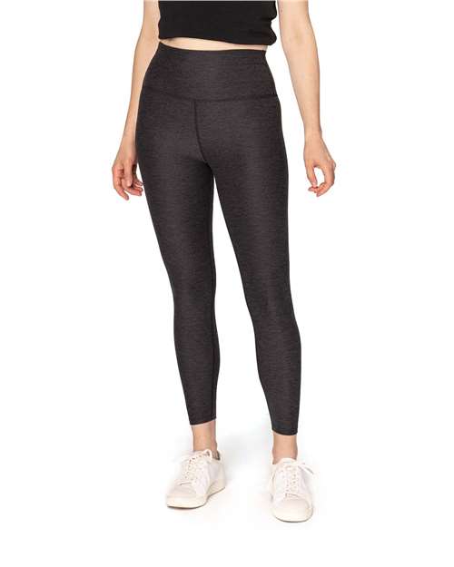 Load image into Gallery viewer, Threadfast Apparel 280L Women's Impact Leggings - Black Heather
