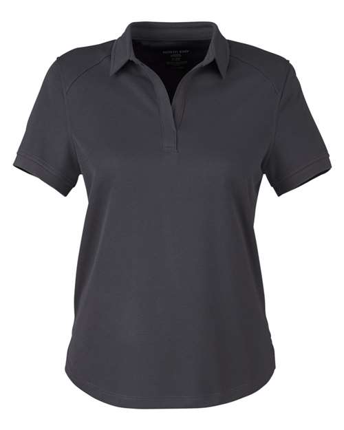 North End NE112W Women's Express Tech Performance Polo - Carbon