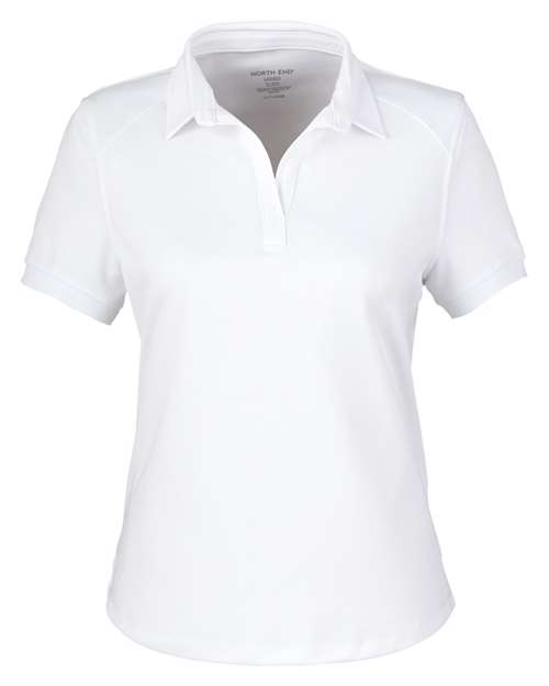North End NE112W Women's Express Tech Performance Polo - White