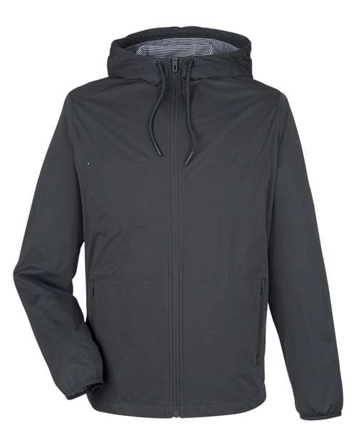 Load image into Gallery viewer, North End NE75 Men's Network Lightweight Jacket - Carbon Heather
