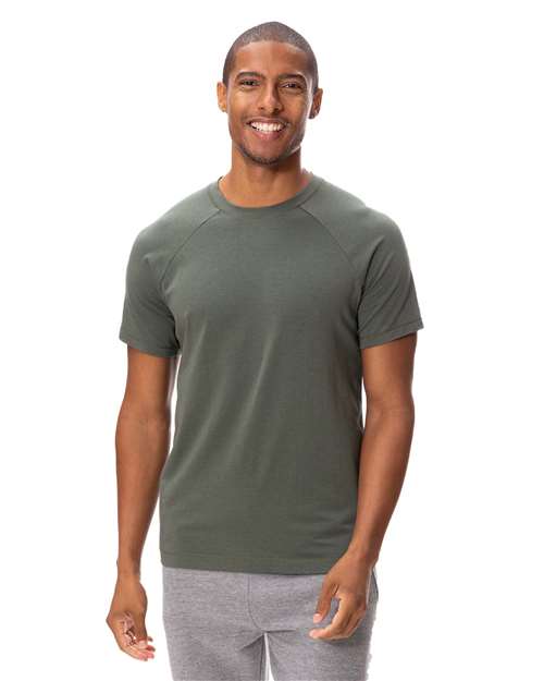 Load image into Gallery viewer, Threadfast Apparel 382R Unisex Impact Raglan T-Shirt - Army
