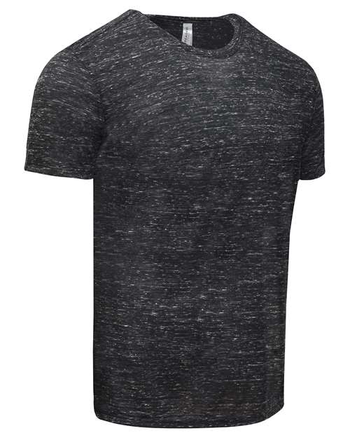 Threadfast Apparel 104A Men's Blizzard Jersey T-Shirt - Black Blizzard