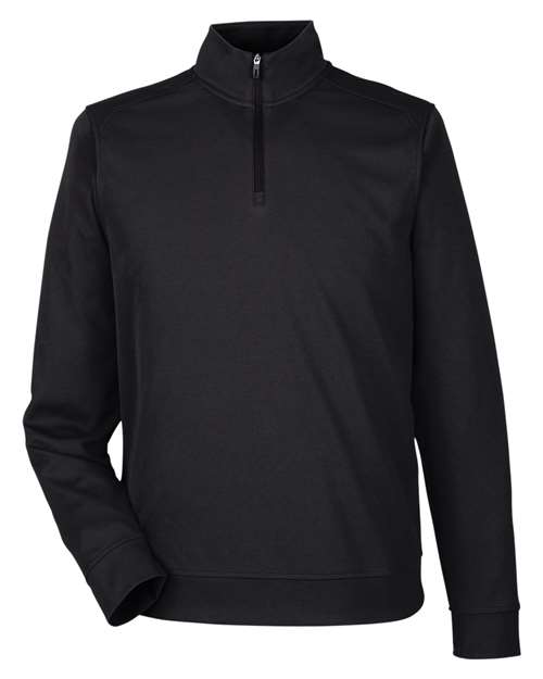 Load image into Gallery viewer, North End NE412 Men's Express Tech Performance Pique Quarter-Zip Pullover - Black
