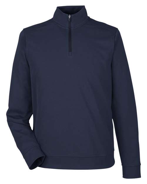 North End NE412 Men's Express Tech Performance Pique Quarter-Zip Pullover - Classic Navy