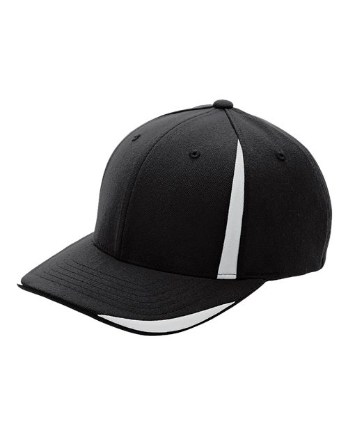 Load image into Gallery viewer, Flexfit ATB102 Pro-Formance® Front Sweep Cap - Black/ Sport Silver
